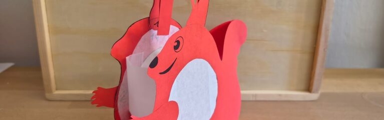 eichhörnchen laterne