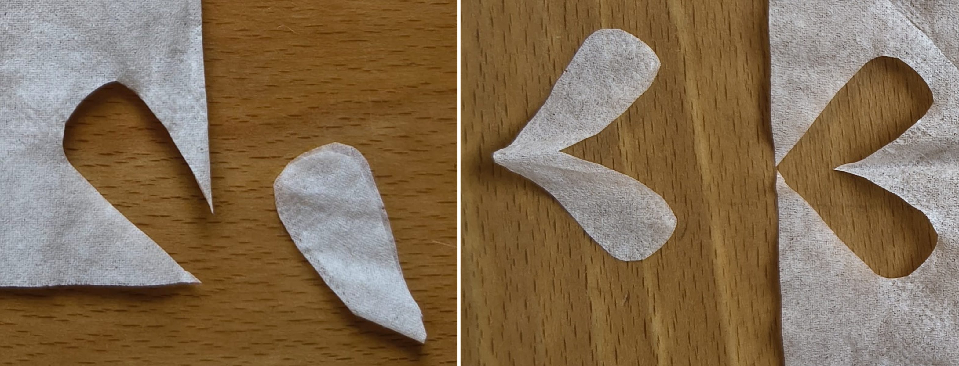 hummelflügel ausschneiden