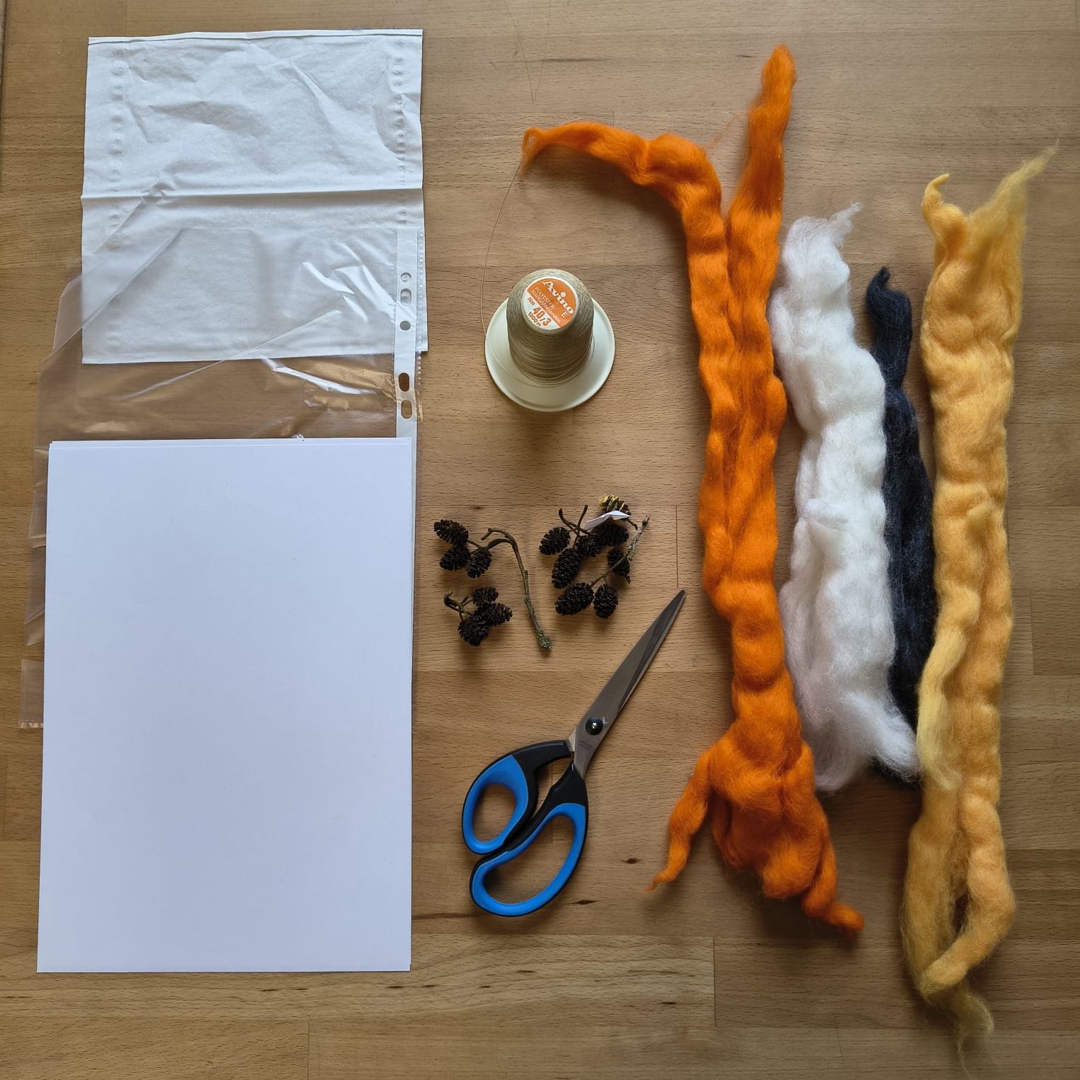 materialliste erlenhummel